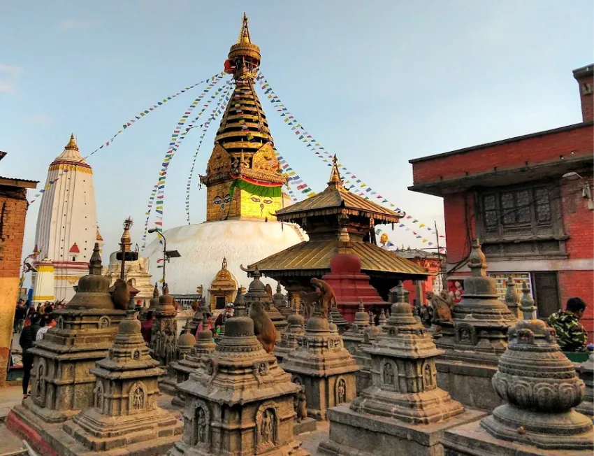 Swayambhunath: A Walk Up to the Monkey Temple